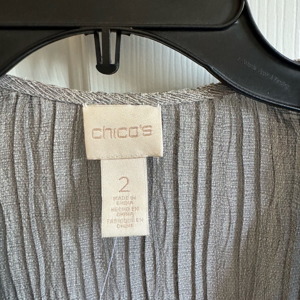 Chico’s Hi-Lo Jacket - Picture 2 of 3